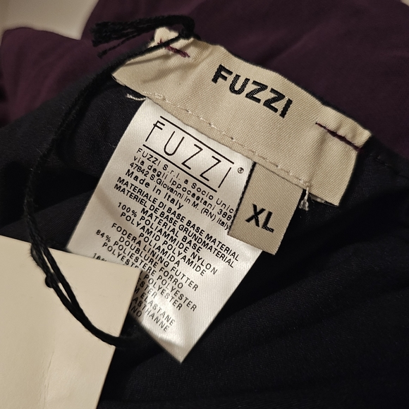 FUZZI TUTA WIDE LEG LONG SLEEVE MESH JUMPSUIT Womens XL - Picture 4 of 4